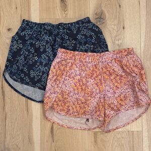 All in Motion Girls Floral patterned shorts